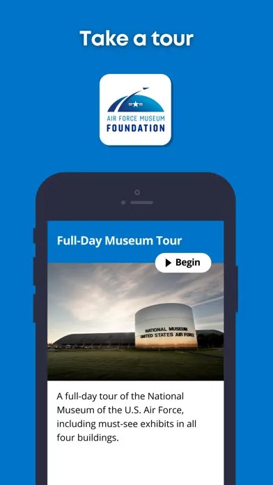 Capturas de pantalla de Air Force Museum Foundation