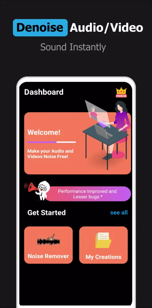 Screenshot di Noise Remover - Audio & Video