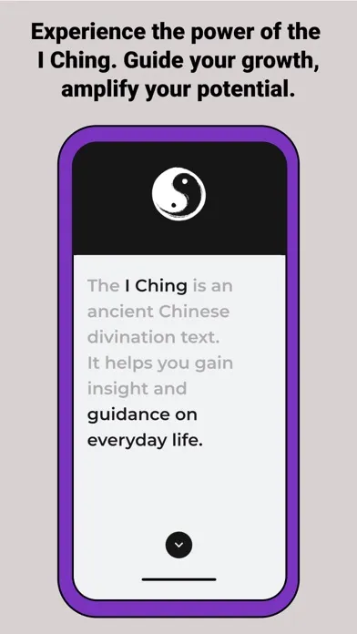 Screenshot di AI Ching
