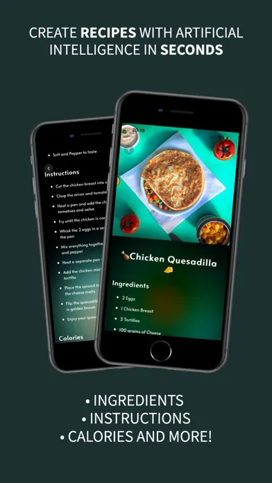 AI Recipe Genius Ekran Görüntüleri