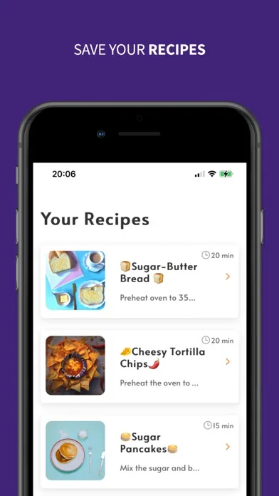 AI Recipe Genius Ekran Görüntüleri