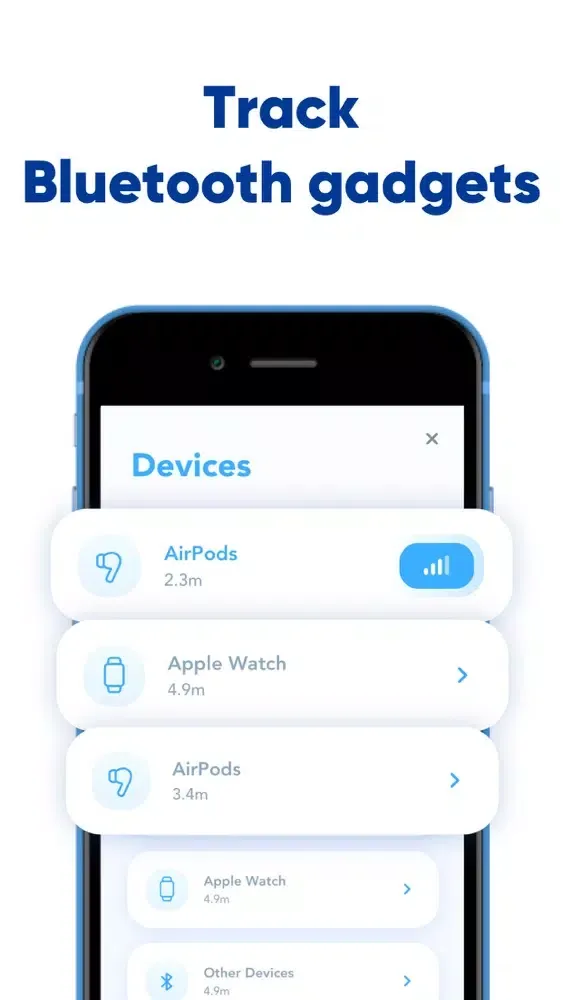 Zrzuty ekranu Find BLE Tracker For AirPods
