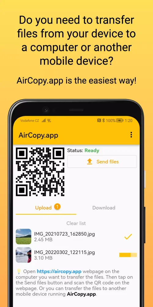AirCopy.app Screenshots