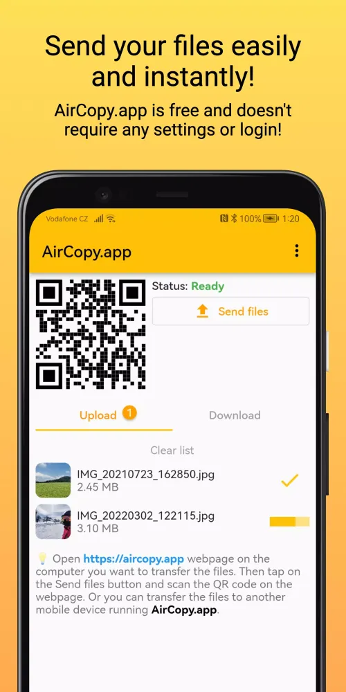 AirCopy.app Screenshots