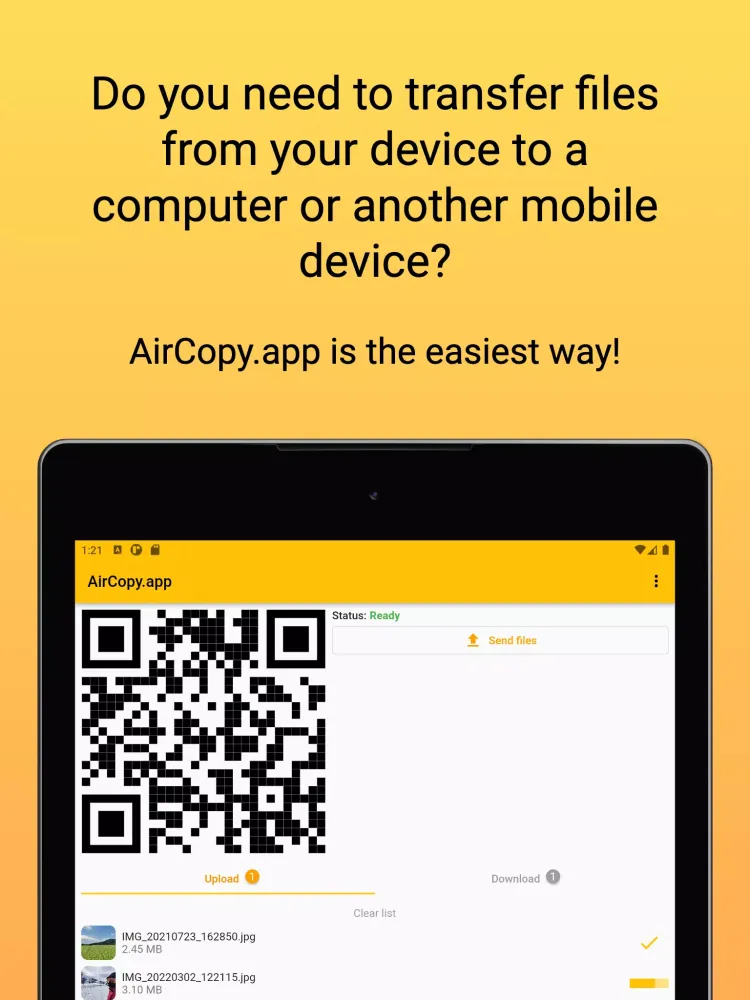 AirCopy.app Screenshots