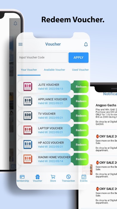 Tangkapan skrin Digital World Rewards