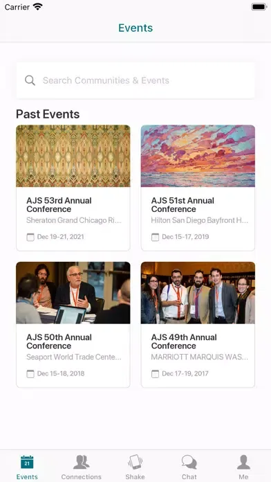 Capturas de pantalla de Association for Jewish Studies