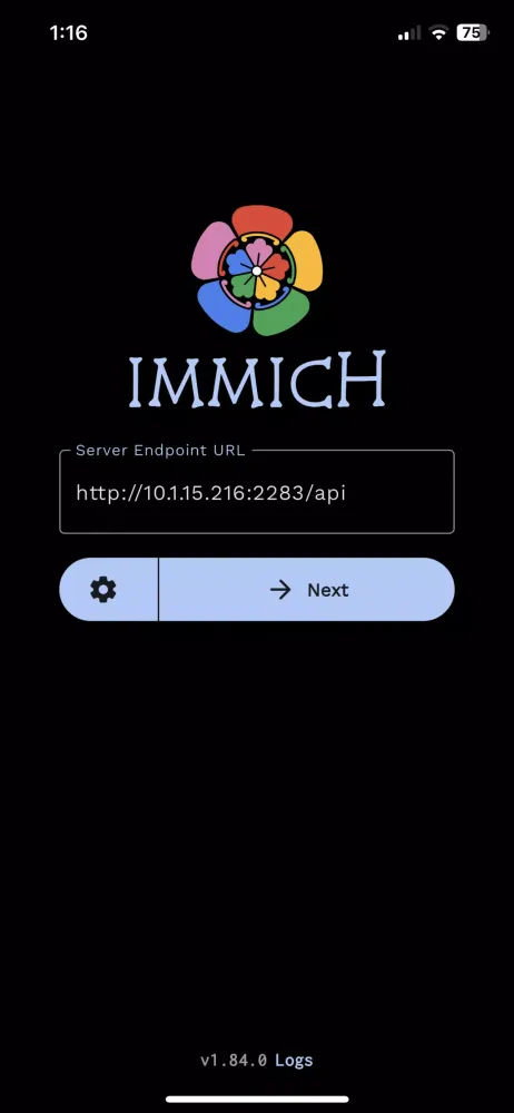 Immich Screenshots
