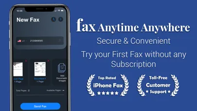 FaxPlus: Send Fax from iPhone स्क्रीनशॉट