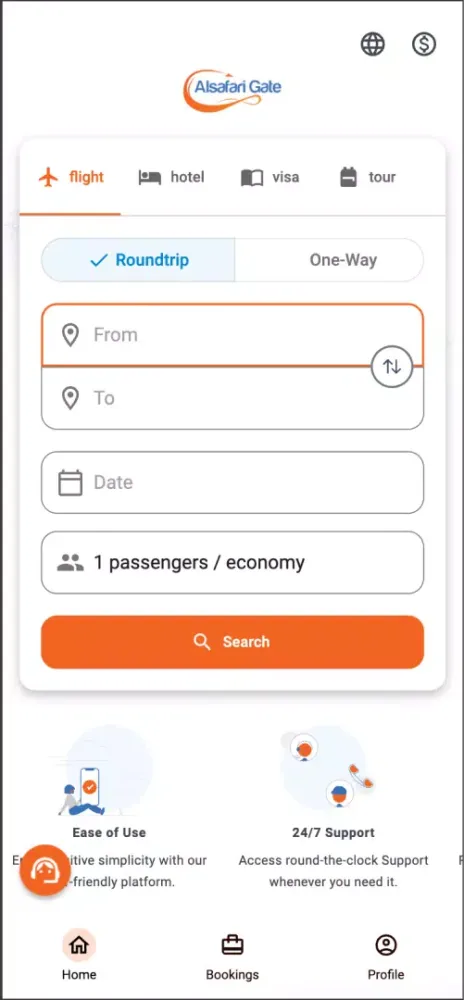 Safari | Flights and Hotels Ekran Görüntüleri