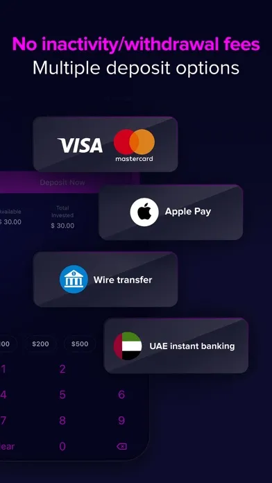 Captures d'écran de Trading & Investing App: amana