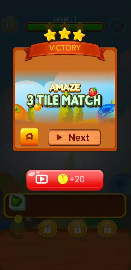 Tangkapan layar Amaze: 3 Tile Match Guru