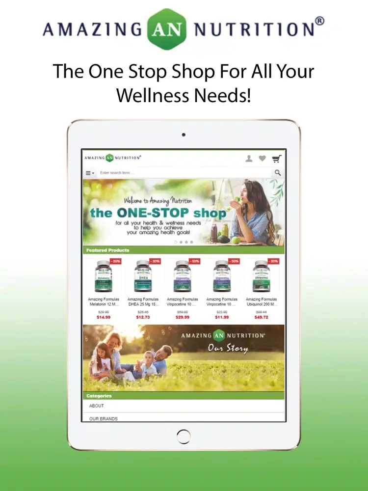 Amazing Nutrition LM360 iPad 应用截图