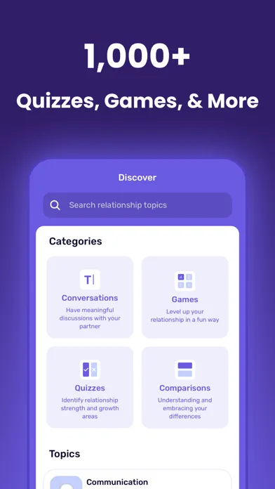 Zrzuty ekranu Amore: Couple & Relationship