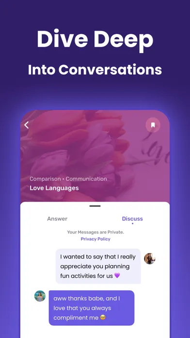 Zrzuty ekranu Amore: Couple & Relationship