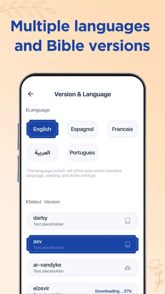 Bible Study - Verse & Audio Screenshots
