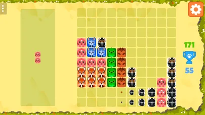 Capturas de tela do 1010 Animals - Block Puzzle