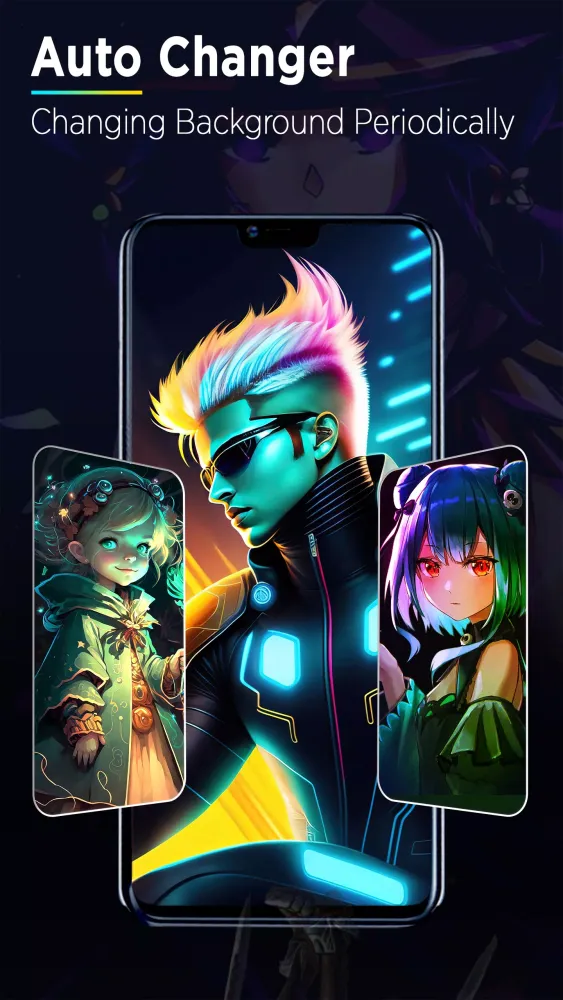 Anime Wallpapers & Ringtones 스크린샷