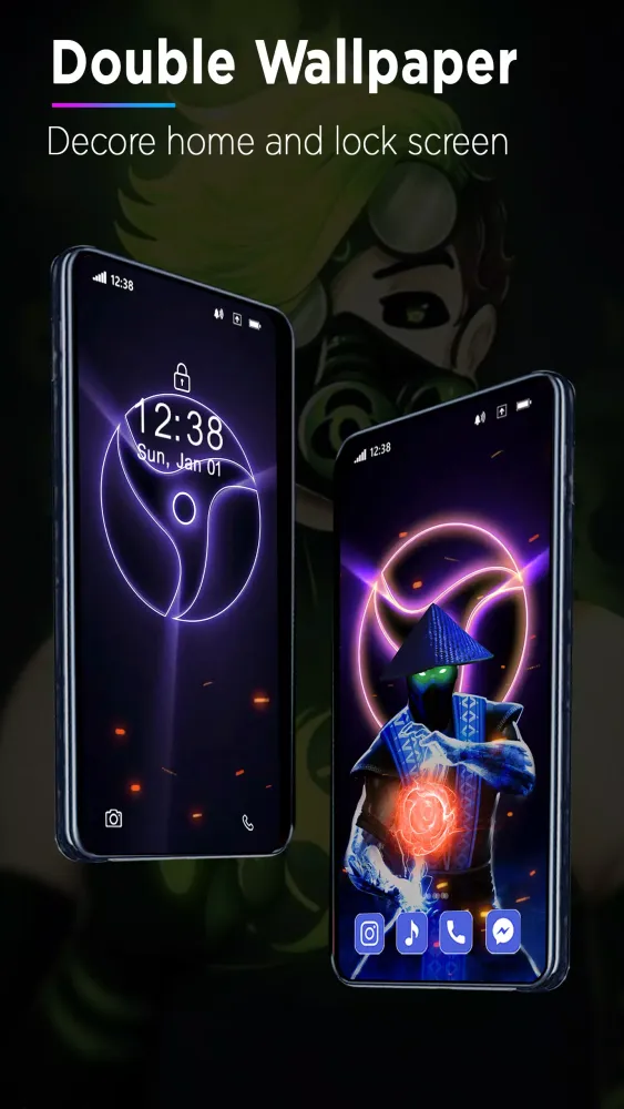 Anime Wallpapers & Ringtones 스크린샷