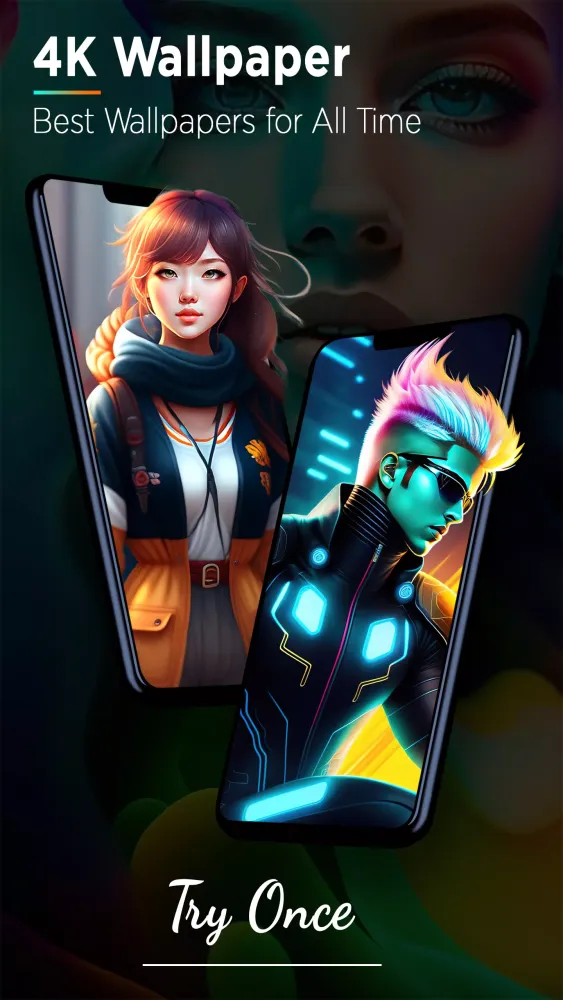 Anime Wallpapers & Ringtones 스크린샷