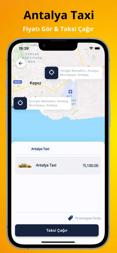 Antalya Taxi Screenshots
