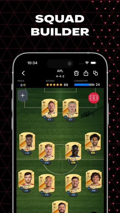 Futnet - FC 25 Cards & Squads 스크린샷
