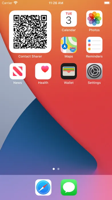 Simple Contact Sharer 2 Ekran Görüntüleri