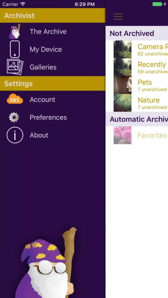 Archivist Screenshots