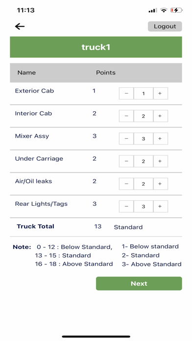 Argos Truck Inspection应用截图