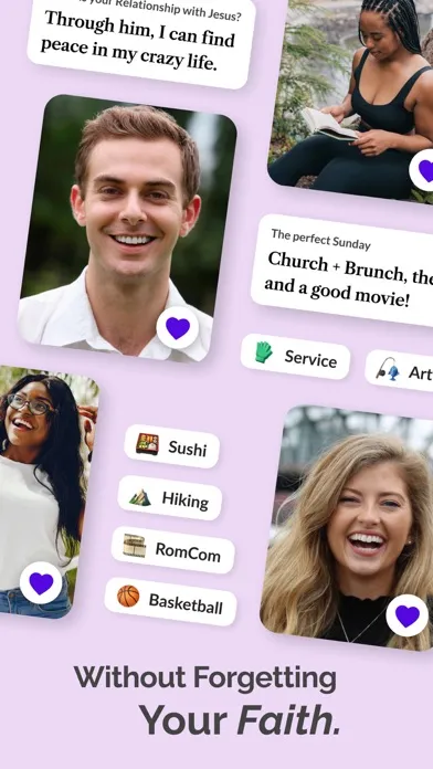 Capturas de pantalla de Ark - Christian Dating App