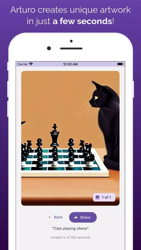 Capturas de pantalla de Arturo | AI Art Generator