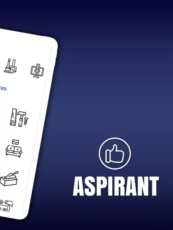 Capturas de tela do Aspirant : Your Local Services iPad 