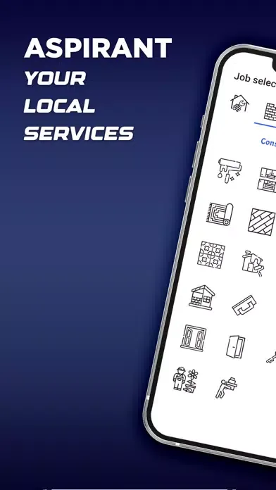 Capturas de tela do Aspirant : Your Local Services