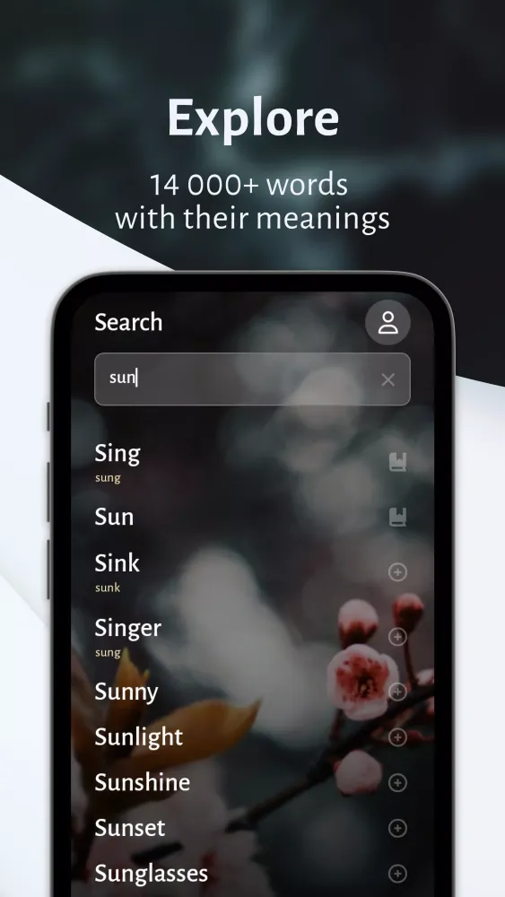 Audio Vocab Screenshots