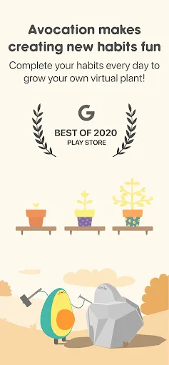Tangkapan layar Avocation Goal & Habit Tracker