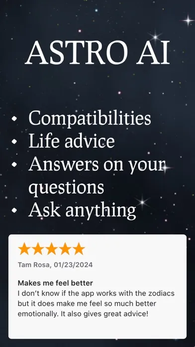 Скриншоты Astro AI: Life Advice