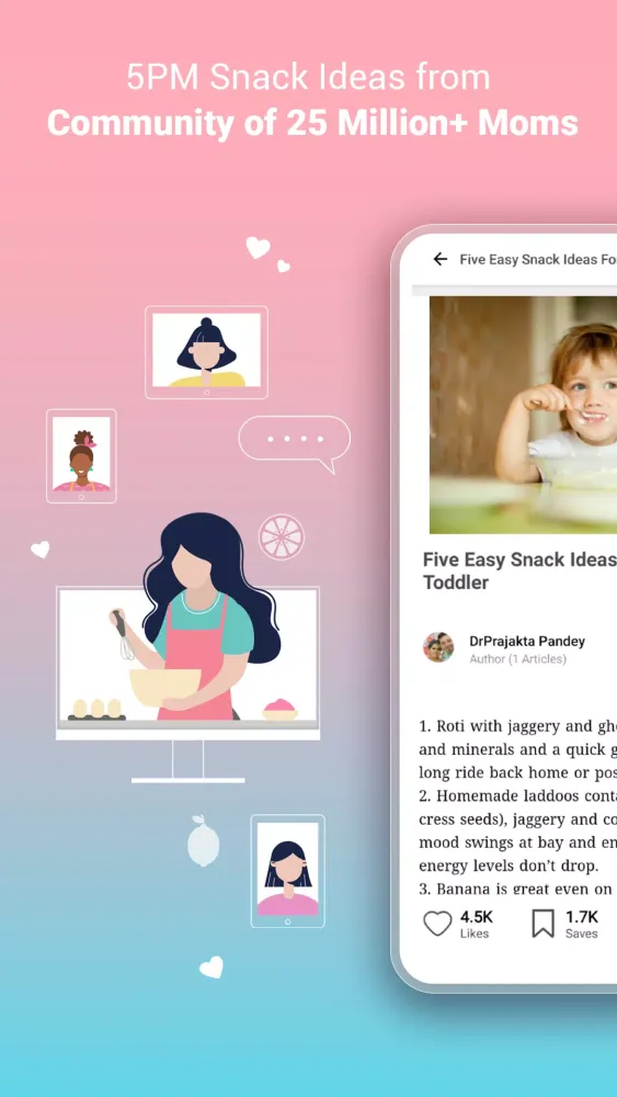 تصاویر Pregnancy & Parenting App