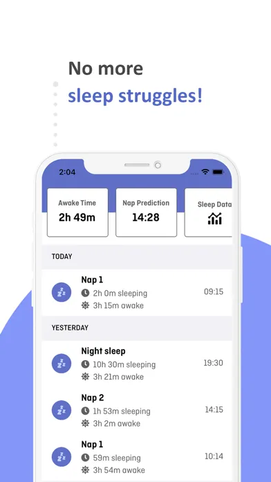 Screenshot di BabyZen - Baby's nap schedule