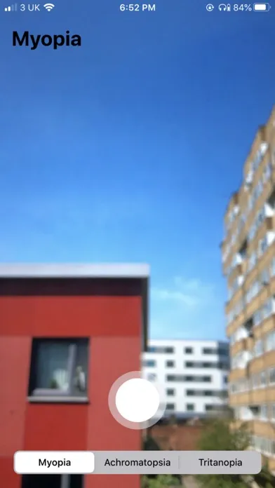 Visual Impairment Screenshots