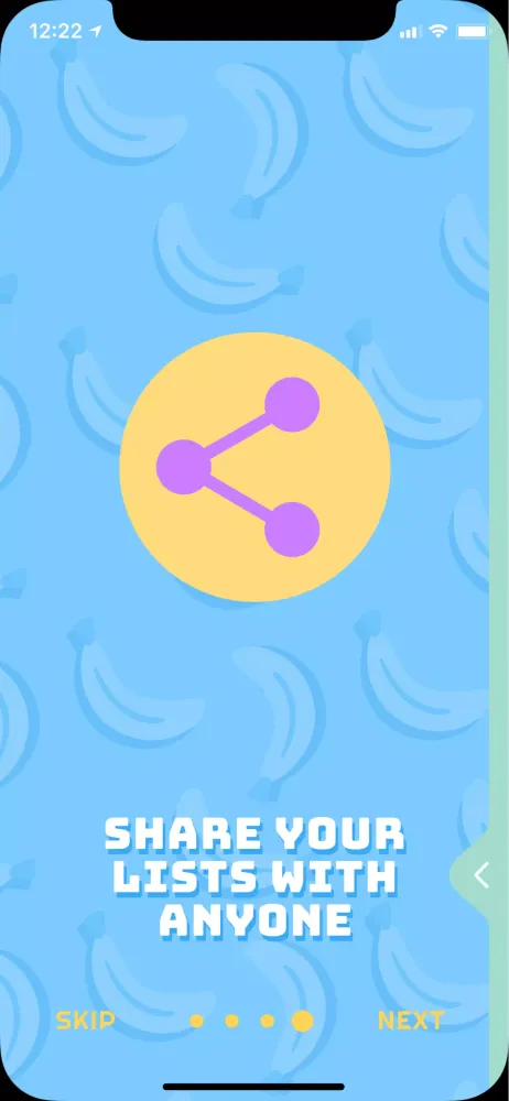 Banana List Screenshots