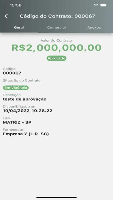 Tangkapan skrin Base-B Approve