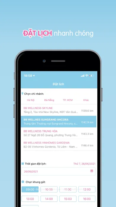 BB Wellness - Chuỗi spa cho bé Screenshots