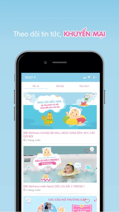 BB Wellness - Chuỗi spa cho bé Screenshots