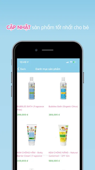 BB Wellness - Chuỗi spa cho bé Screenshots