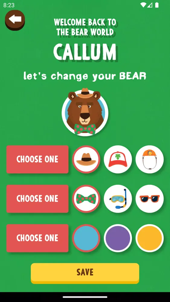 BEAR Adventure Screenshots
