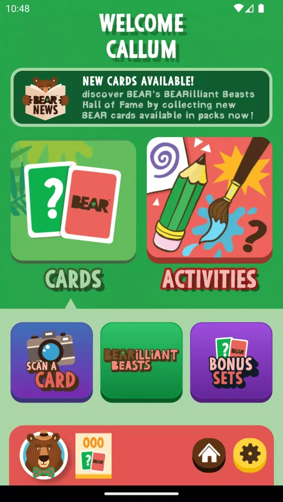 BEAR Adventure Screenshots