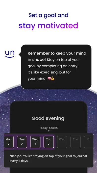 Unstuck: CBT Therapy Journal應用截圖