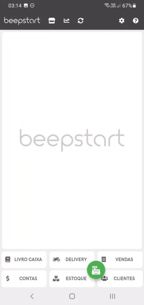ภาพหน้าจอของ BeepStart