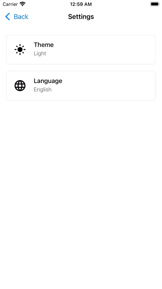 Zrzuty ekranu Belya Provider