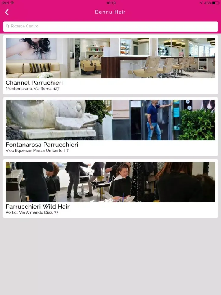 ภาพหน้าจอของ Bennu Hair iPad 